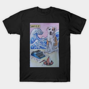 DOG, WAVE, AND SILVER REED T-Shirt